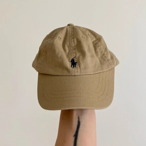 Ralph Lauren Beige Baseball Cap - Picture 1 of 3